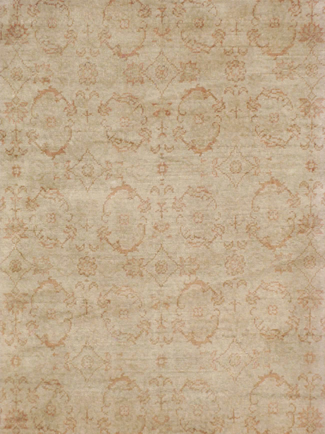 Antique Turkish Oushak Carpet, No.14506 - Gsblank