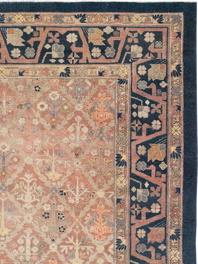 Antique Indian Lahore Room Size Carpet, No.14515 - Gsblank