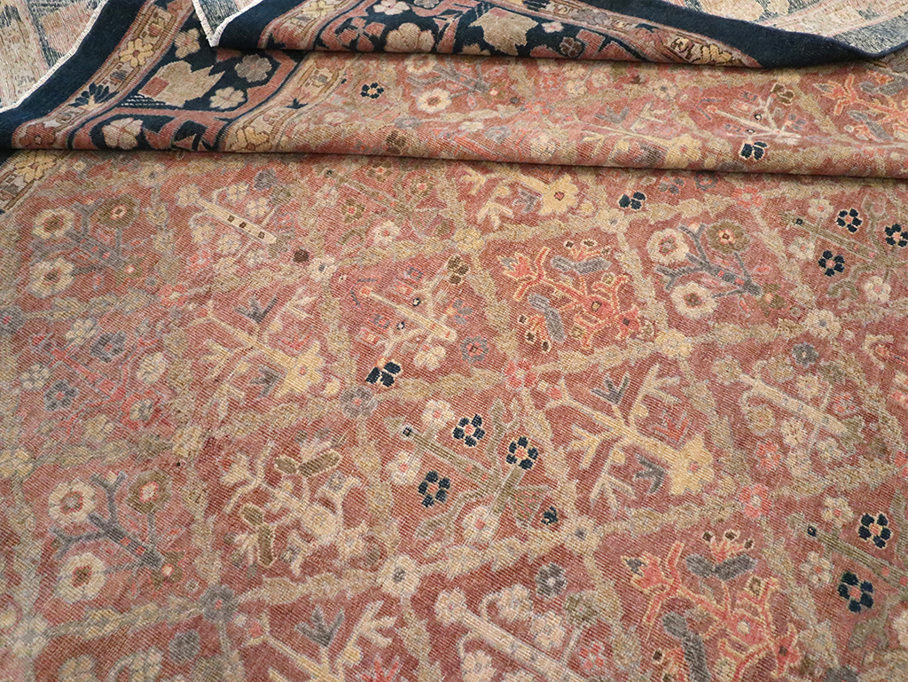 Antique Indian Lahore Room Size Carpet, No.14515 - Gsblank
