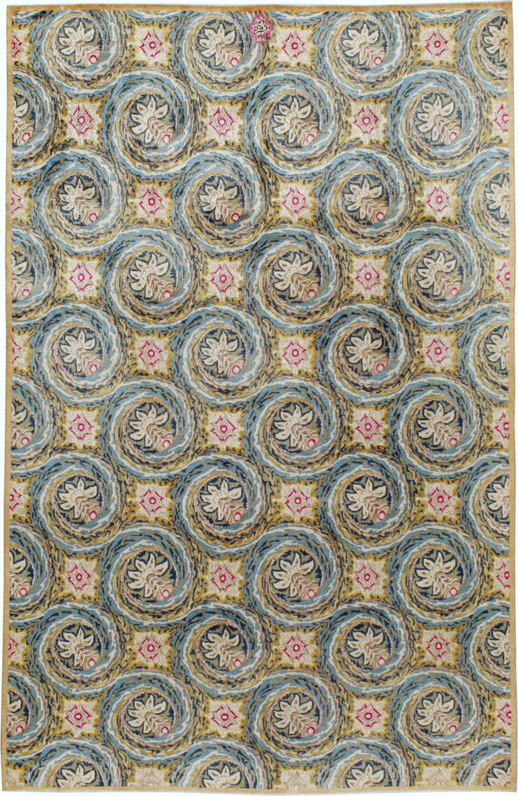 Vintage Persian Kerman Carpet, No.14526 - Gsblank