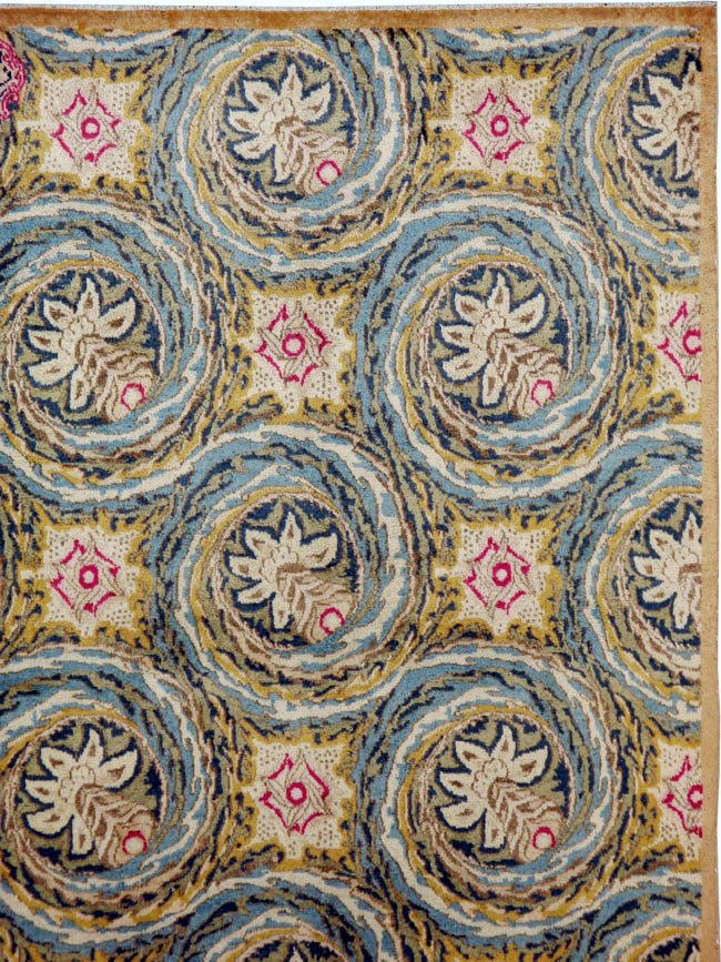 Vintage Persian Kerman Carpet, No.14526 - Gsblank