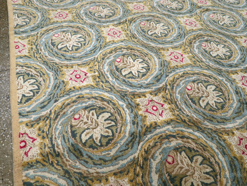 Vintage Persian Kerman Carpet, No.14526 - Gsblank