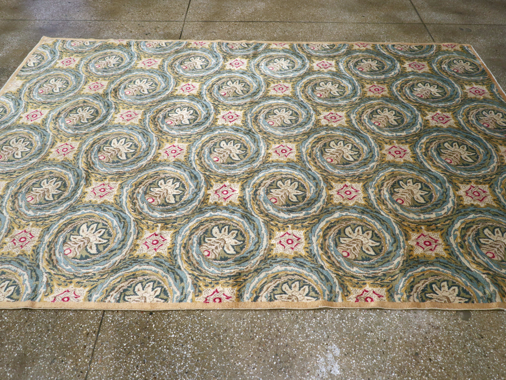 Vintage Persian Kerman Carpet, No.14526 - Gsblank