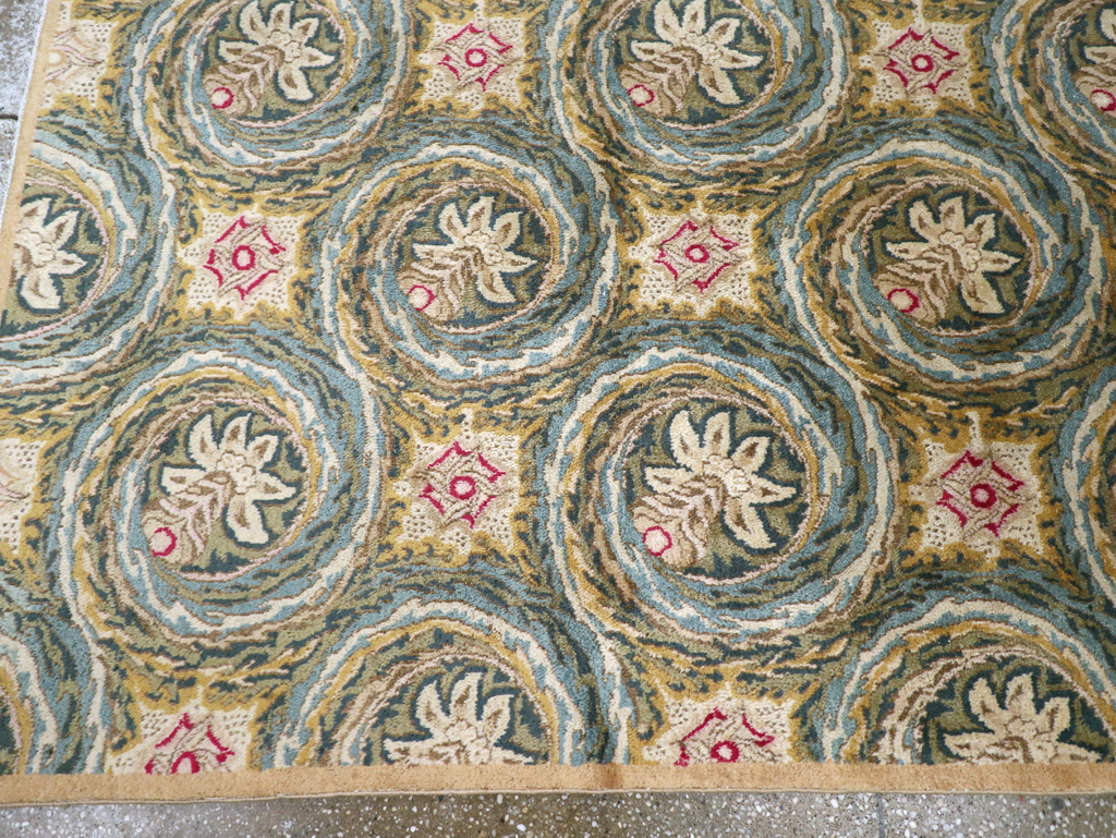 Vintage Persian Kerman Carpet, No.14526 - Gsblank