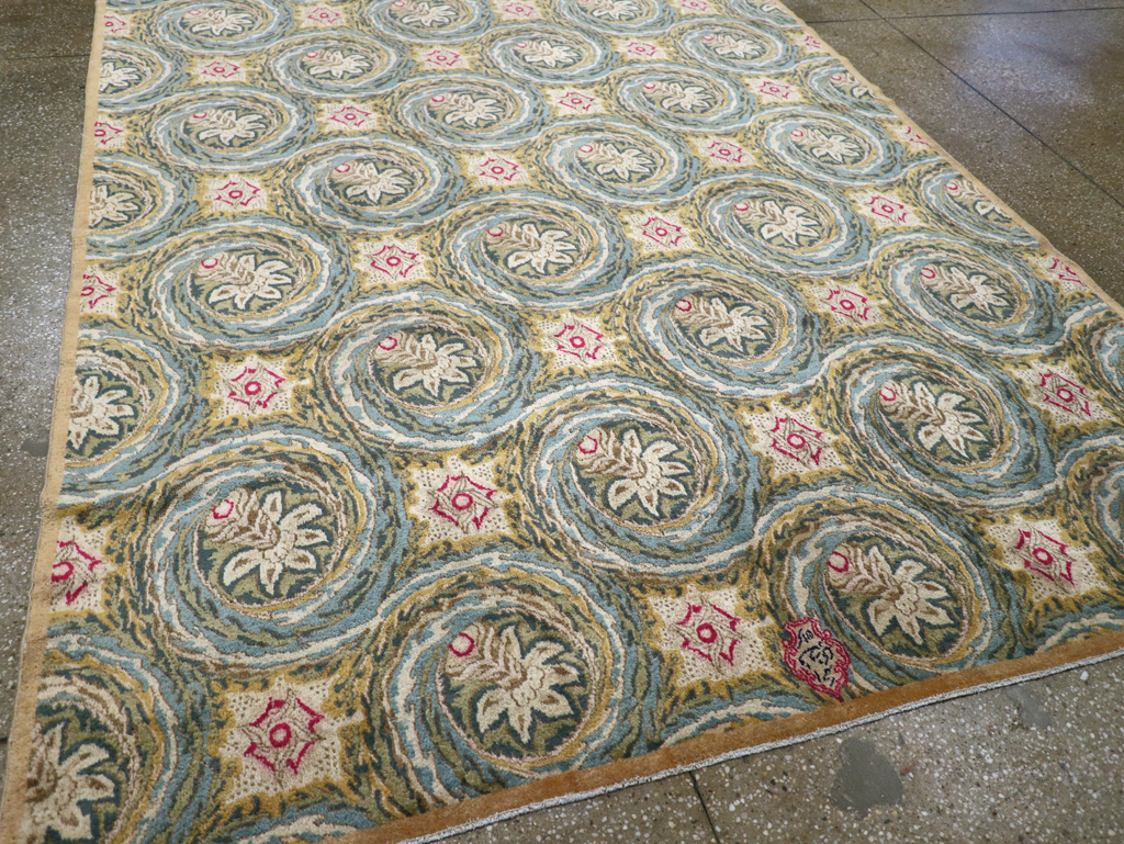 Vintage Persian Kerman Carpet, No.14526 - Gsblank