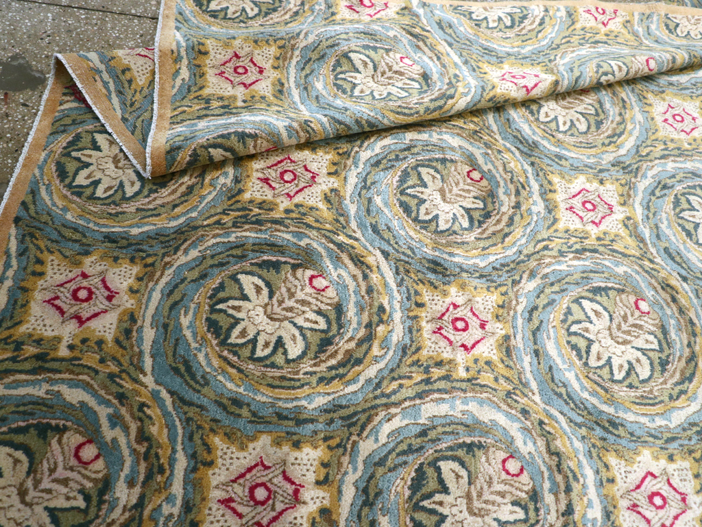 Vintage Persian Kerman Carpet, No.14526 - Gsblank