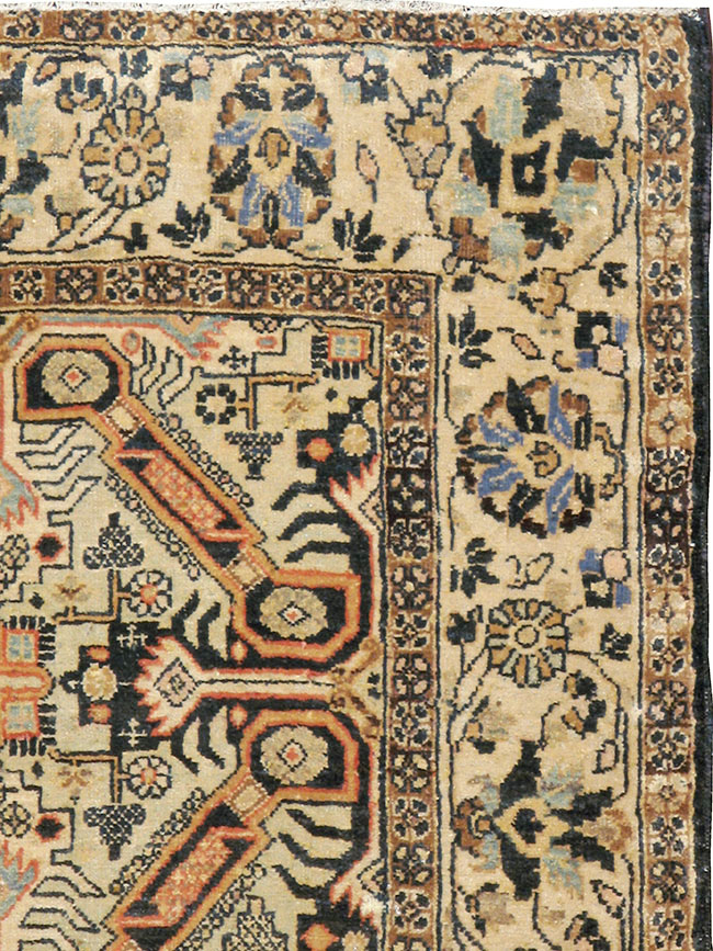 Vintage Persian Tabriz Rug (Pair: 1 of 2), No.14547 - Gsblank