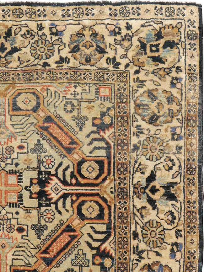 Vintage Persian Tabriz Rug (Pair: 1 of 2), No.14547 - Gsblank