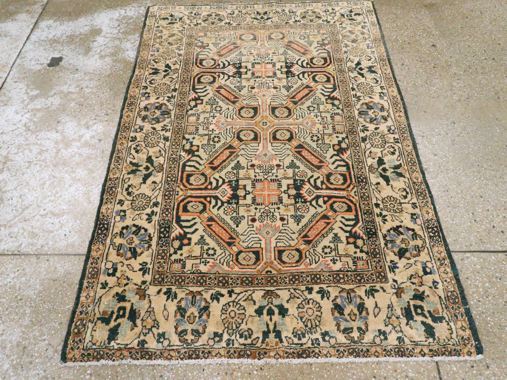 Vintage Persian Tabriz Rug (Pair: 1 of 2), No.14547 - Gsblank
