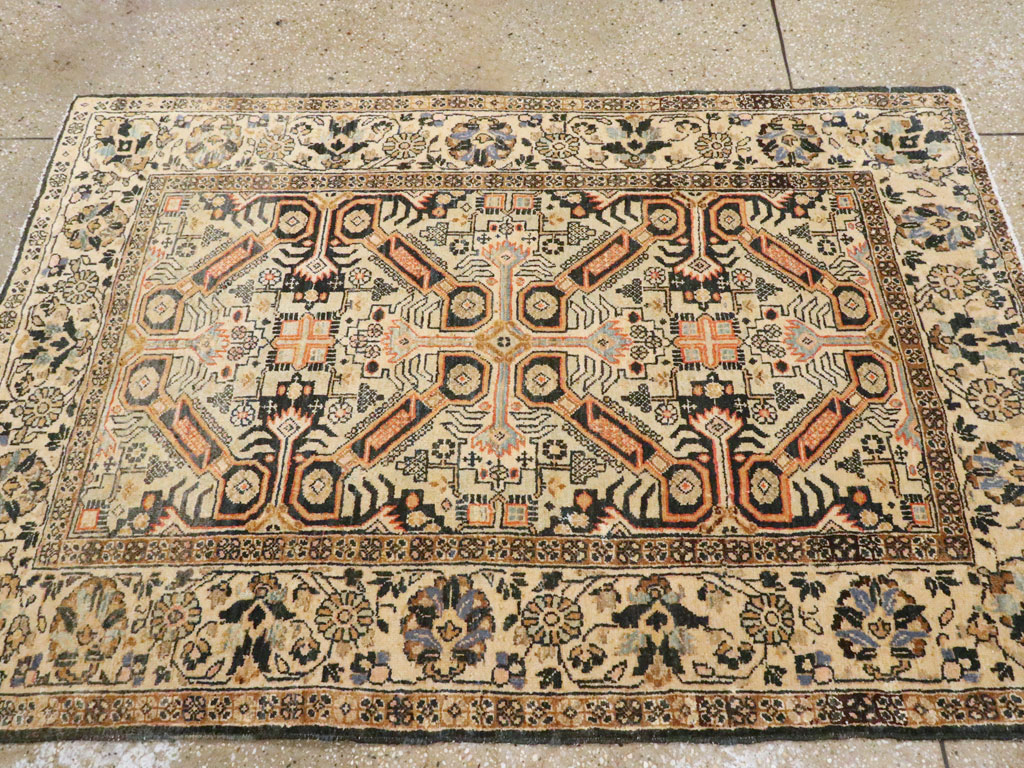 Vintage Persian Tabriz Rug (Pair: 1 of 2), No.14547 - Gsblank