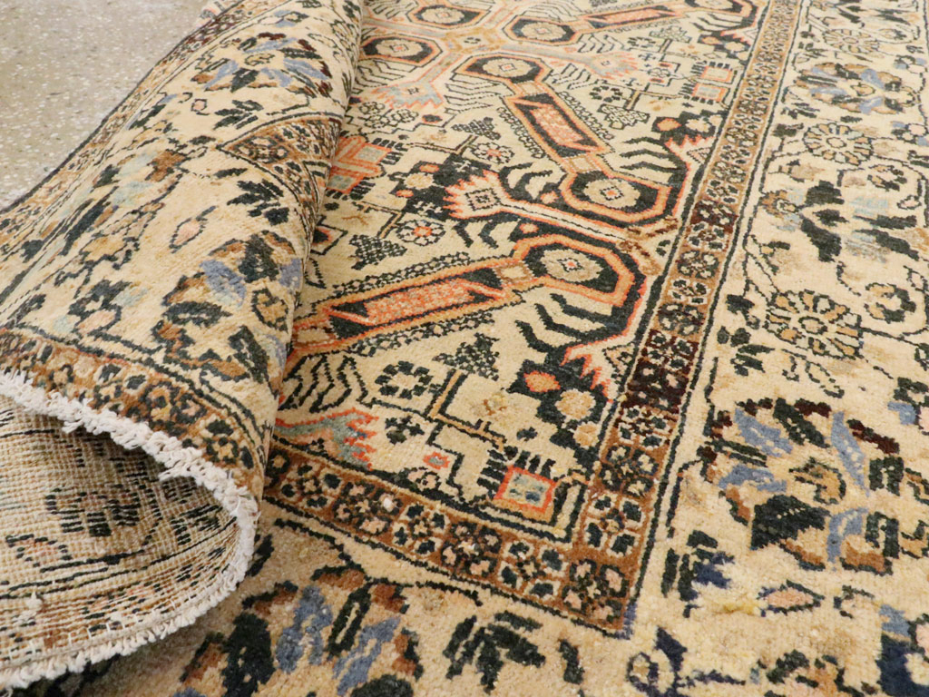 Vintage Persian Tabriz Rug (Pair: 1 of 2), No.14547 - Gsblank