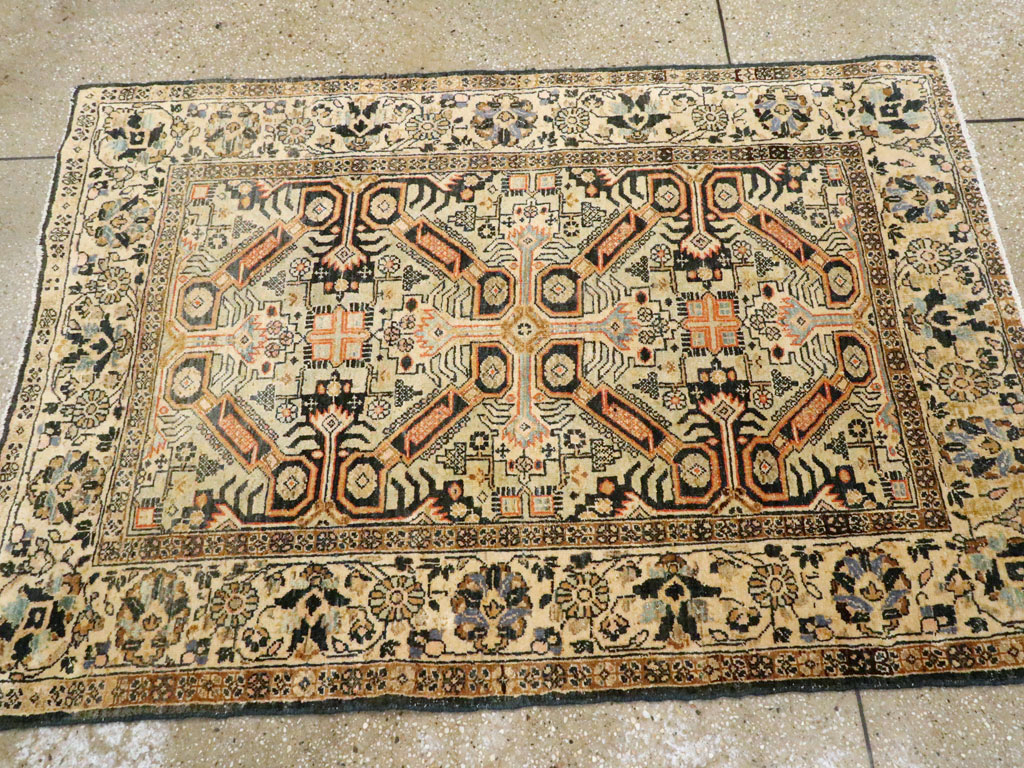 Vintage Persian Tabriz Rug (Pair: 2 of 2), No.14548 - Gsblank