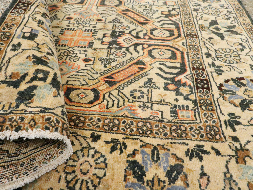 Vintage Persian Tabriz Rug (Pair: 2 of 2), No.14548 - Gsblank