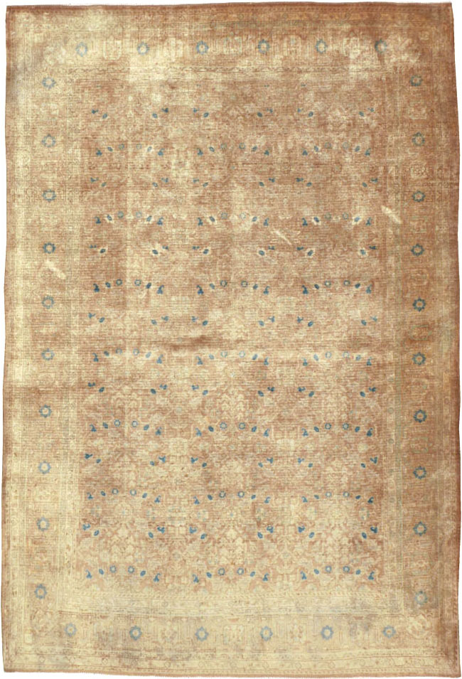 Antique Persian Tabriz Rug, No.14551 - Gsblank