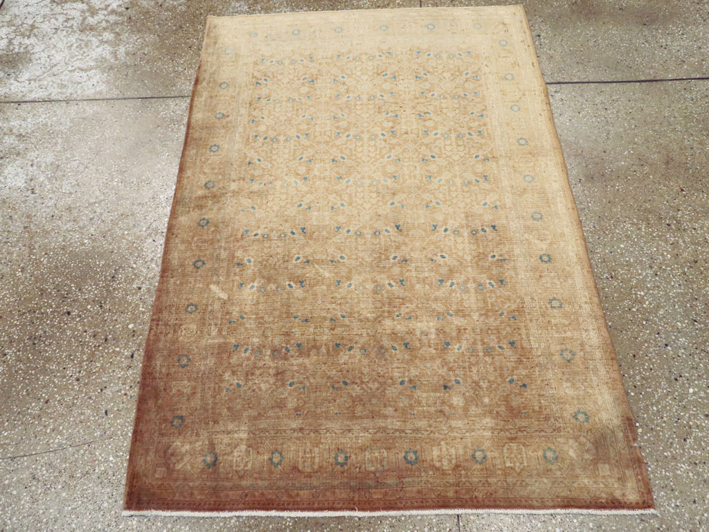 Antique Persian Tabriz Rug, No.14551 - Gsblank