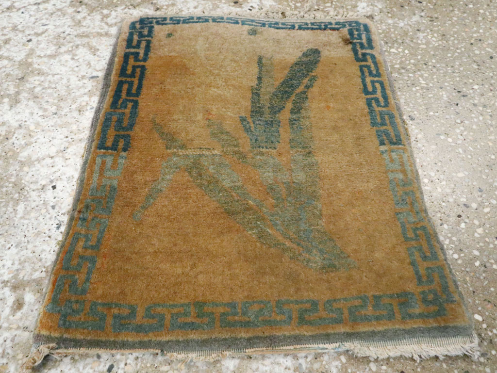 Antique Persian Kashan Rug, No.14556 - Gsblank