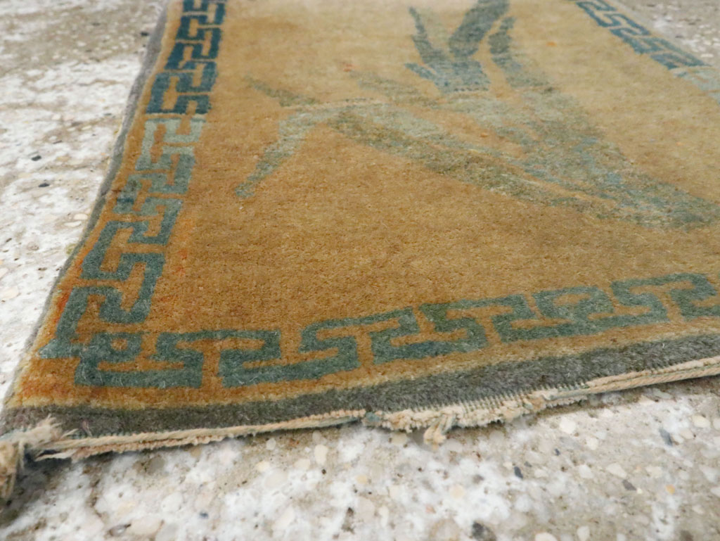 Antique Persian Kashan Rug, No.14556 - Gsblank