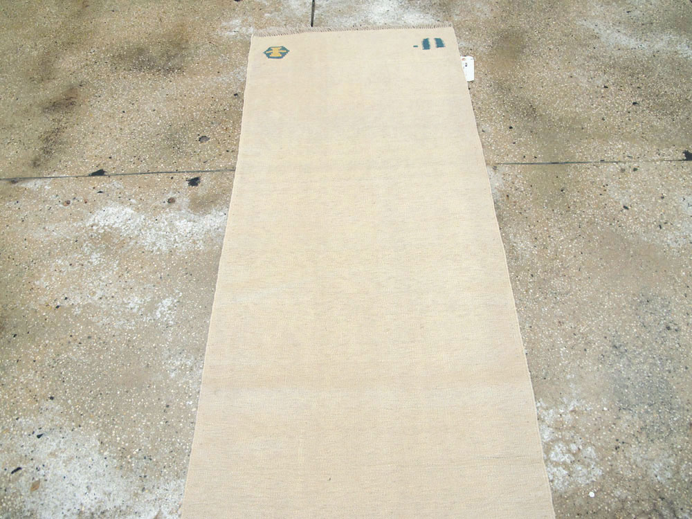 Vintage Persian Modernist Kilim, No.14566 - Gsblank