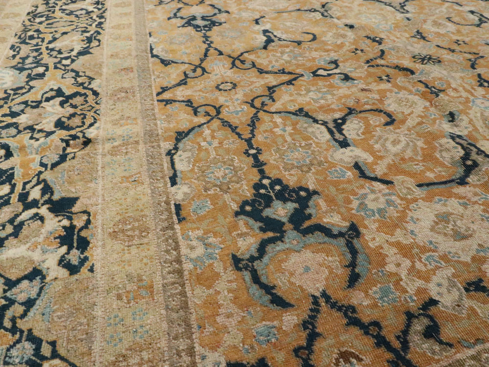 Antique Persian Tabriz Carpet, No.14568 - Gsblank