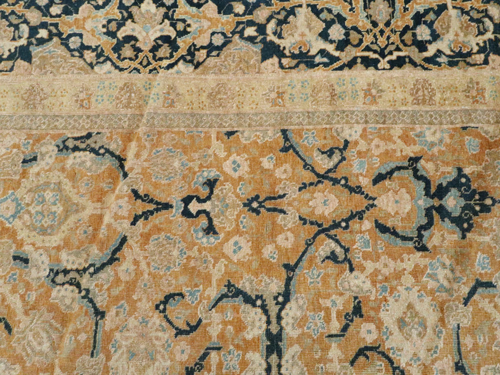 Antique Persian Tabriz Carpet, No.14568 - Gsblank