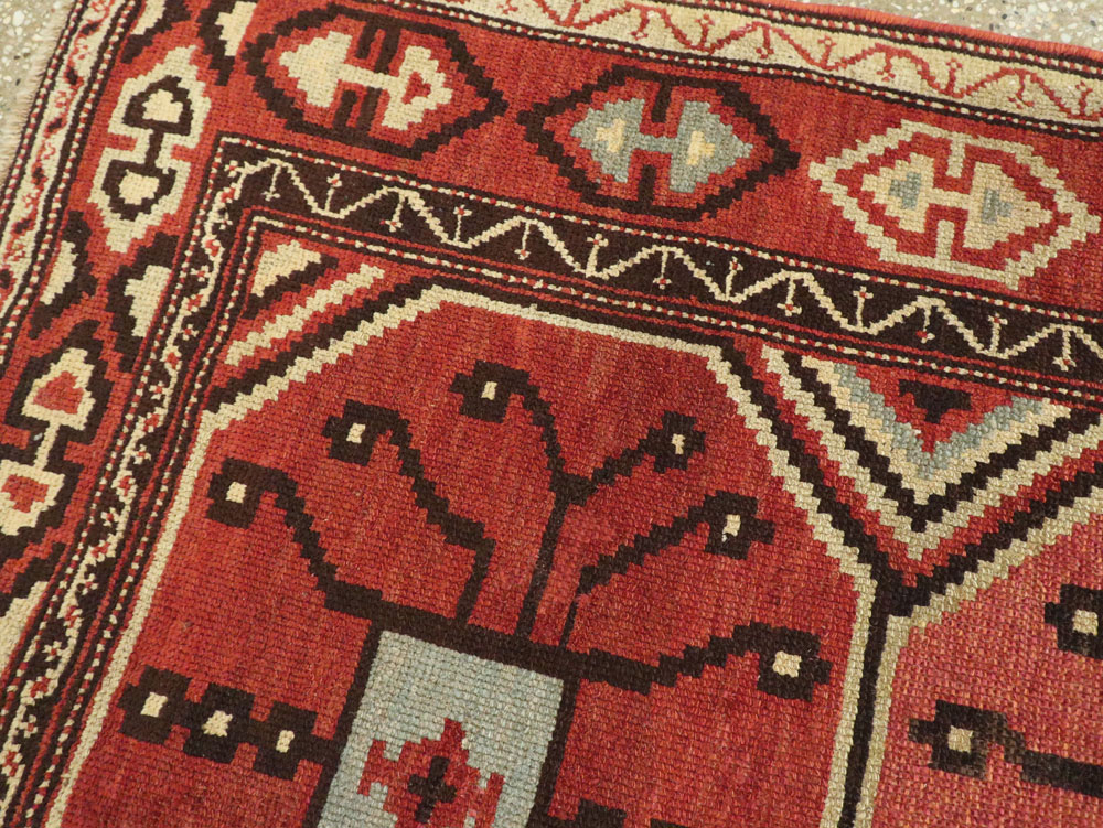 Antique Central Asian Beshir Runner, No.14582 - Gsblank