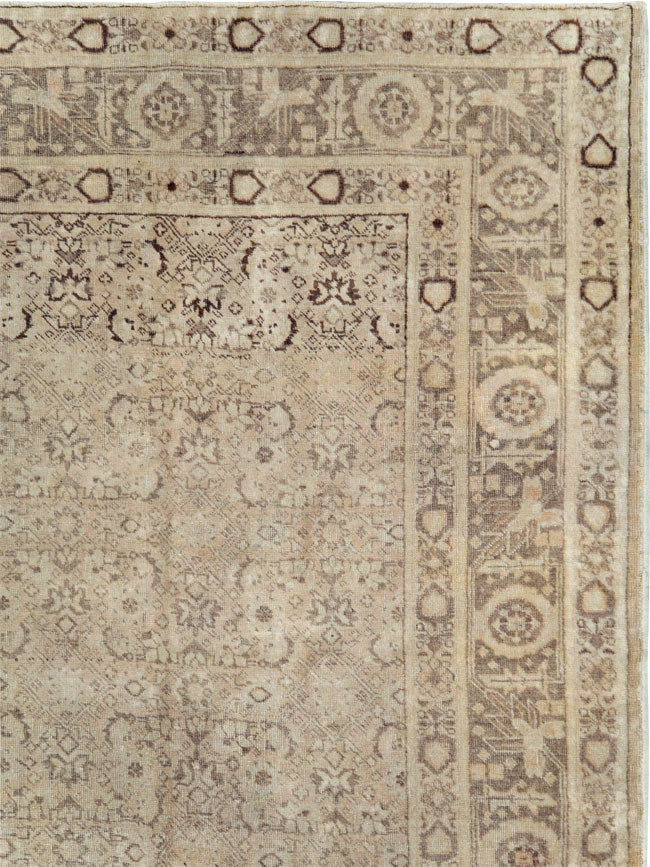 Antique Persian Tabriz Carpet, No.14584 - Gsblank