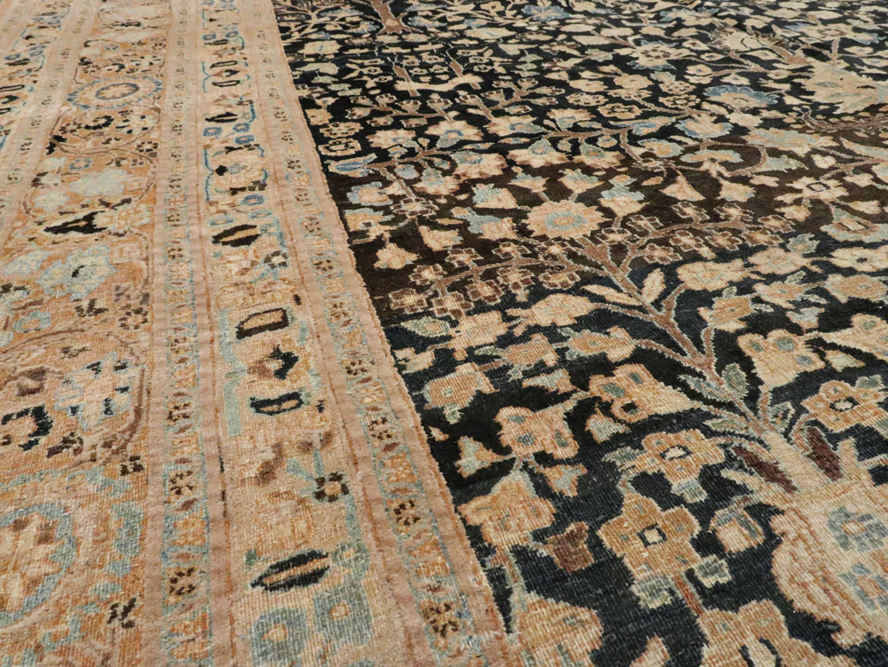 Antique Persian Mashad Carpet, No.14602 - Gsblank