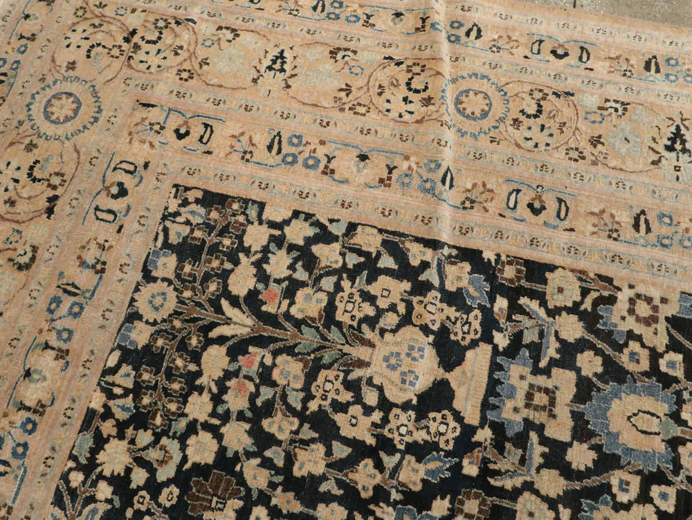Antique Persian Mashad Carpet, No.14602 - Gsblank