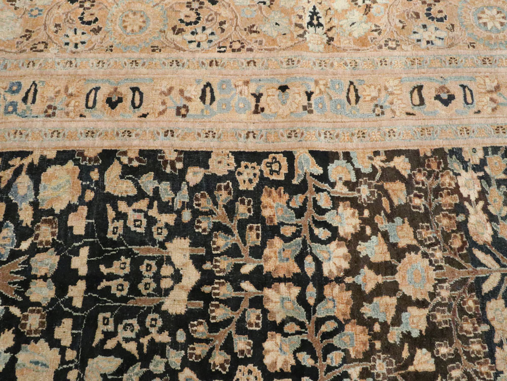 Antique Persian Mashad Carpet, No.14602 - Gsblank