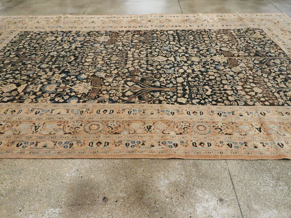 Antique Persian Mashad Carpet, No.14602 - Gsblank