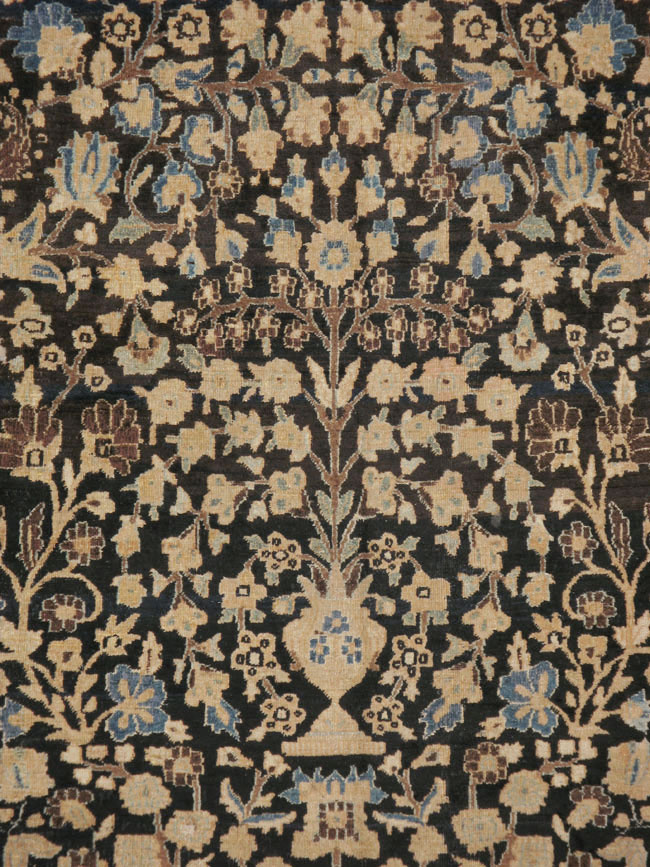 Antique Persian Mashad Carpet, No.14602 - Gsblank
