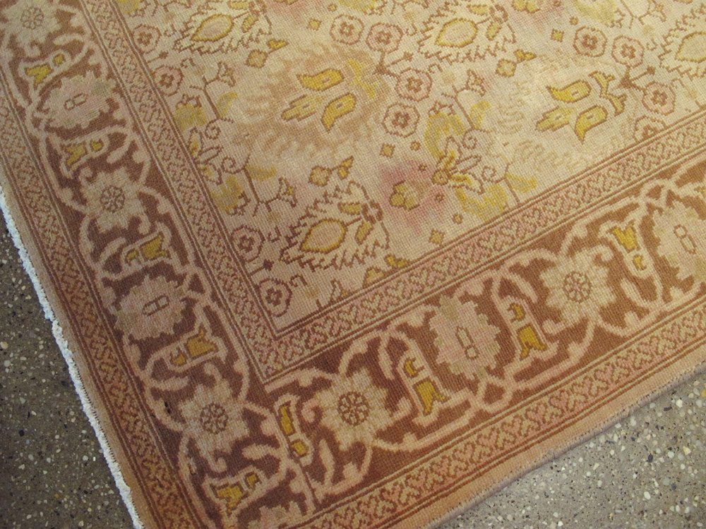 Vintage Persian Tabriz Runner, No.14626 - Gsblank
