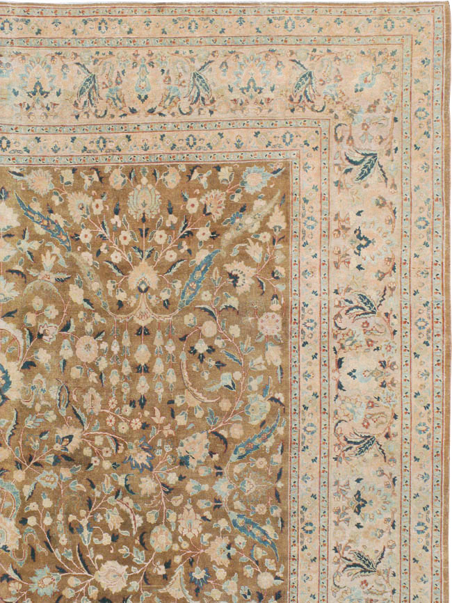 Antique Persian Tabriz Carpet, No.14630 - Gsblank