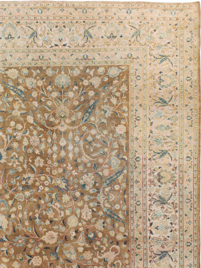 Antique Persian Tabriz Carpet, No.14630 - Gsblank