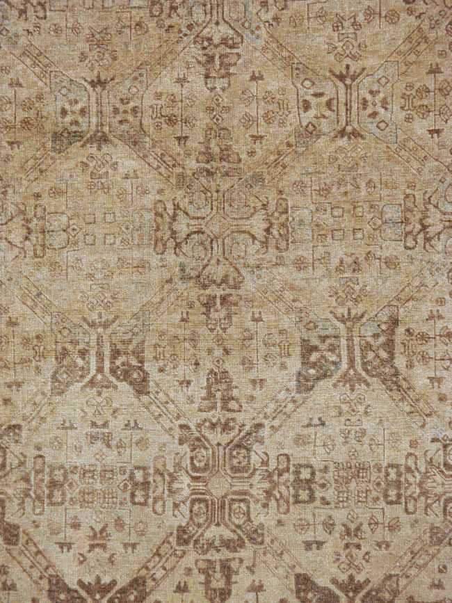 Vintage Persian Tabriz Carpet, No.14632 - Gsblank