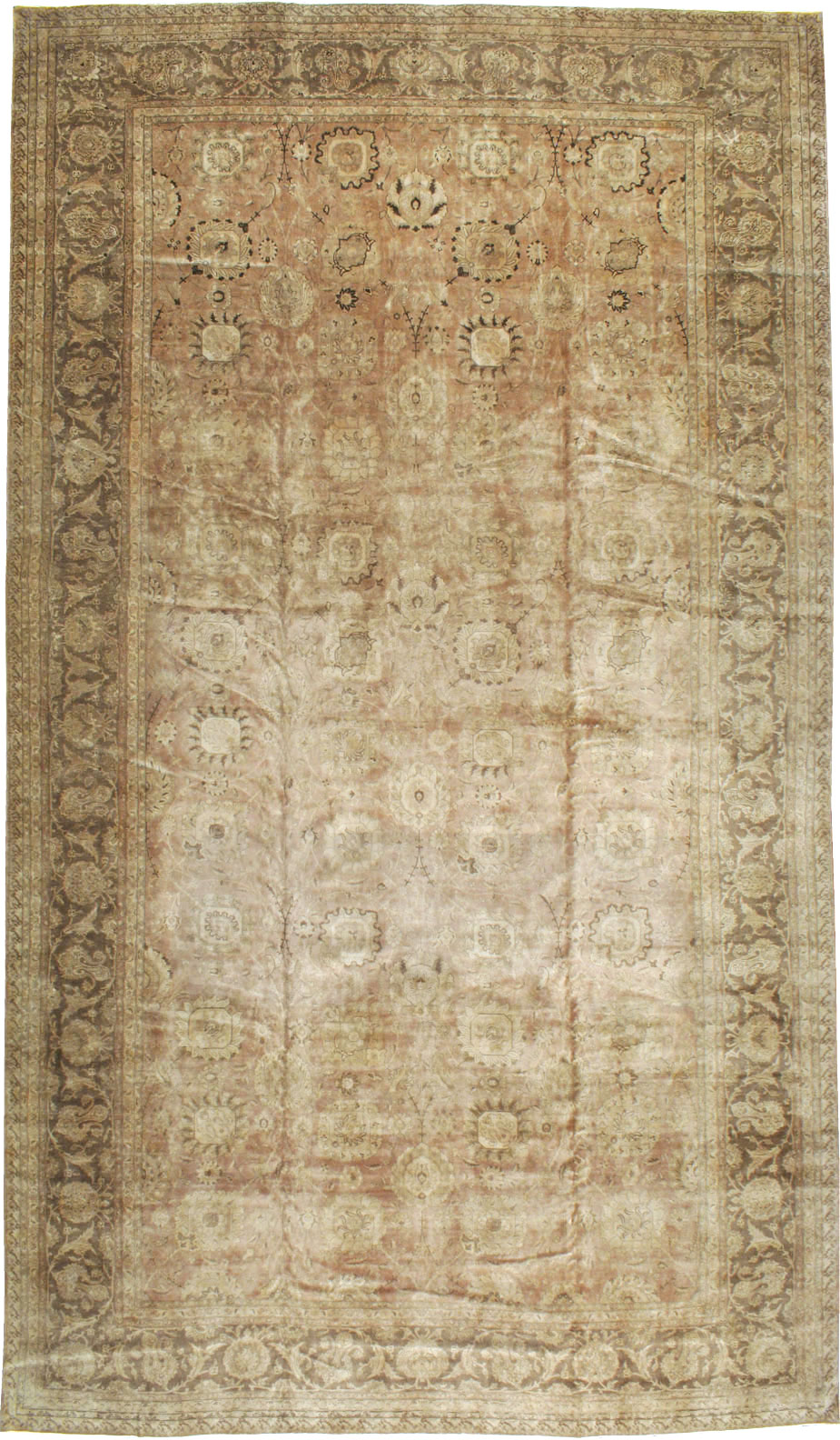 Antique Persian Tabriz Carpet, No.14636 - Gsblank
