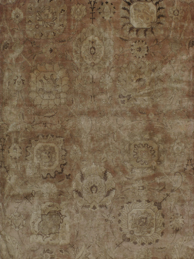 Antique Persian Tabriz Carpet, No.14636 - Gsblank
