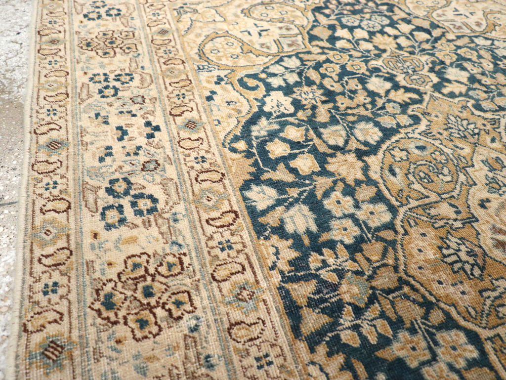 Antique Persian Tabriz Rug (Pair: 1 of 2), No.14637 - Gsblank