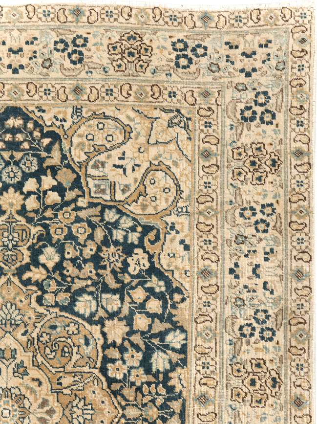 Antique Persian Tabriz Rug (Pair: 2 of 2), No.14638 - Gsblank
