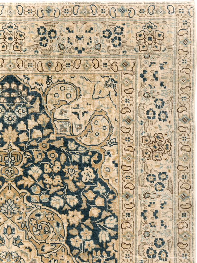 Antique Persian Tabriz Rug (Pair: 2 of 2), No.14638 - Gsblank