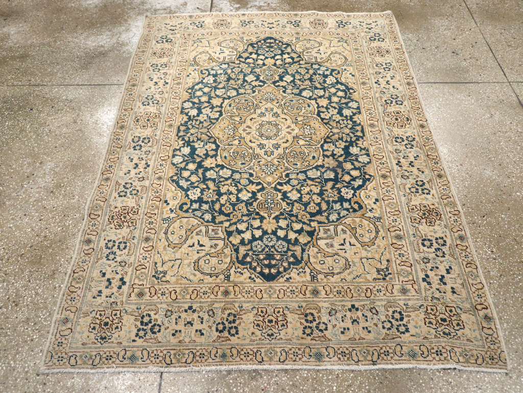 Antique Persian Tabriz Rug (Pair: 2 of 2), No.14638 - Gsblank