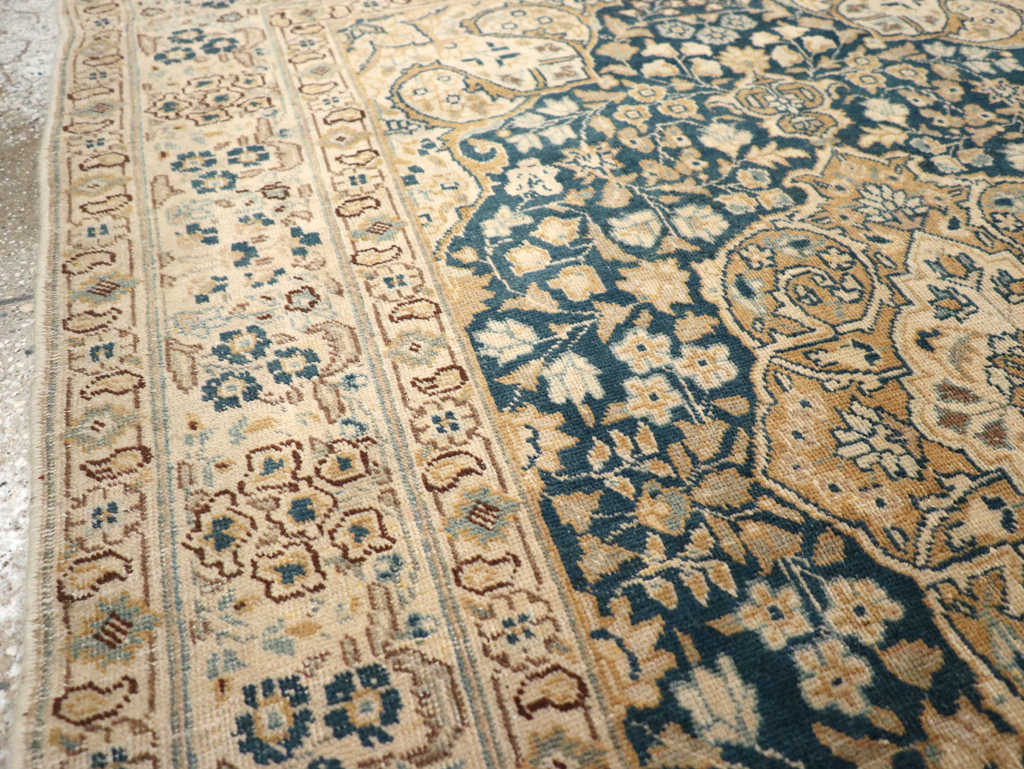 Antique Persian Tabriz Rug (Pair: 2 of 2), No.14638 - Gsblank