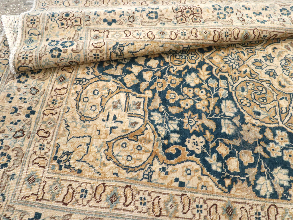 Antique Persian Tabriz Rug (Pair: 2 of 2), No.14638 - Gsblank