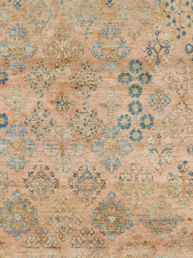 Vintage Persian Joshegan Rug, No.14639 - Gsblank