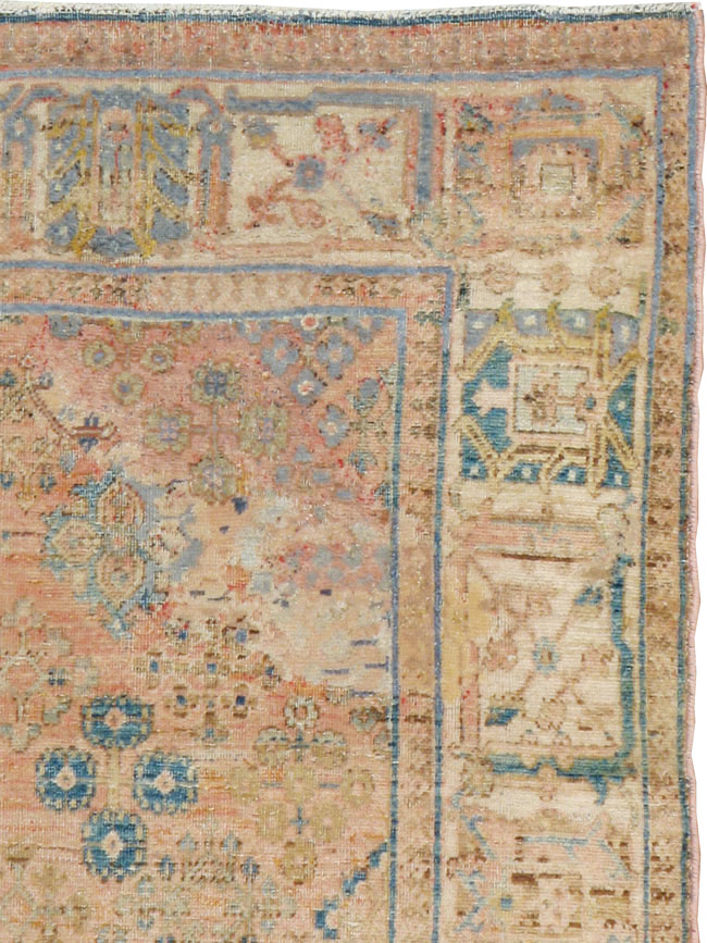 Vintage Persian Joshegan Rug, No.14639 - Gsblank