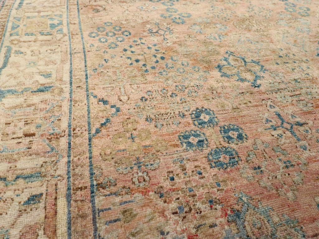 Vintage Persian Joshegan Rug, No.14639 - Gsblank