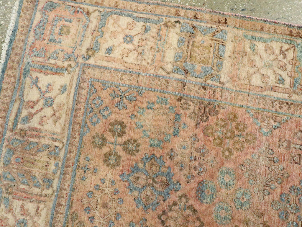 Vintage Persian Joshegan Rug, No.14639 - Gsblank