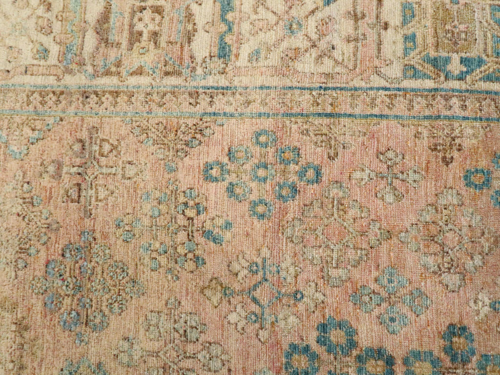 Vintage Persian Joshegan Rug, No.14639 - Gsblank