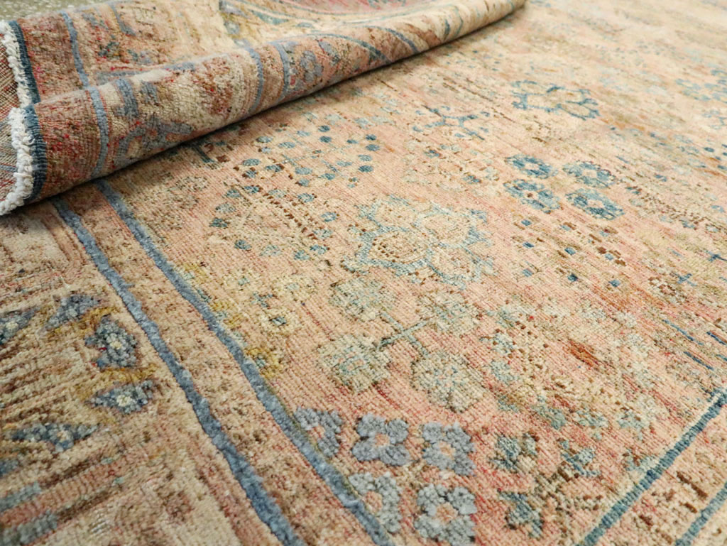 Vintage Persian Joshegan Rug, No.14639 - Gsblank