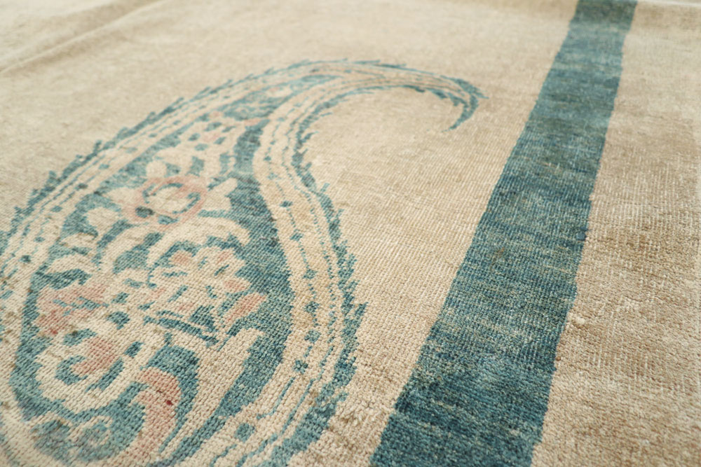 Vintage Persian Mashad Modernist Carpet, No.14646 - Gsblank